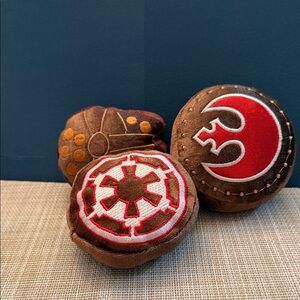 Star Wars Cuutopia plush dog toys